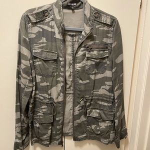 Camo utility jacket